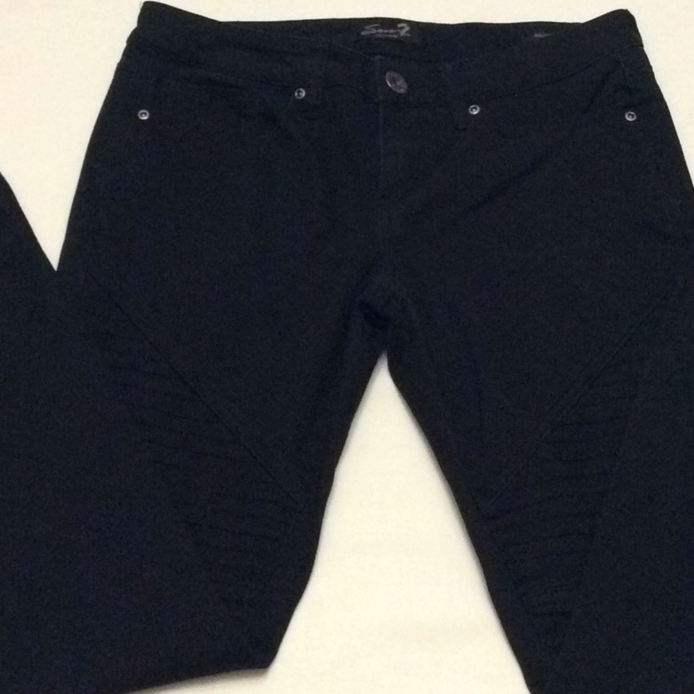 Seven 7 Black Skinny Jeans Size 8